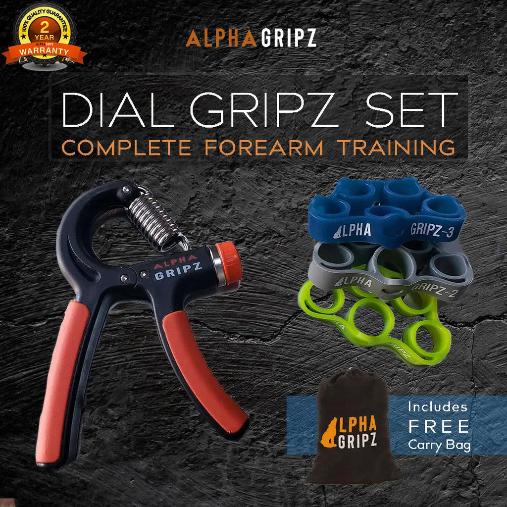 DIAL GRIPZ - Strengthener Set - Alpha Gripz
